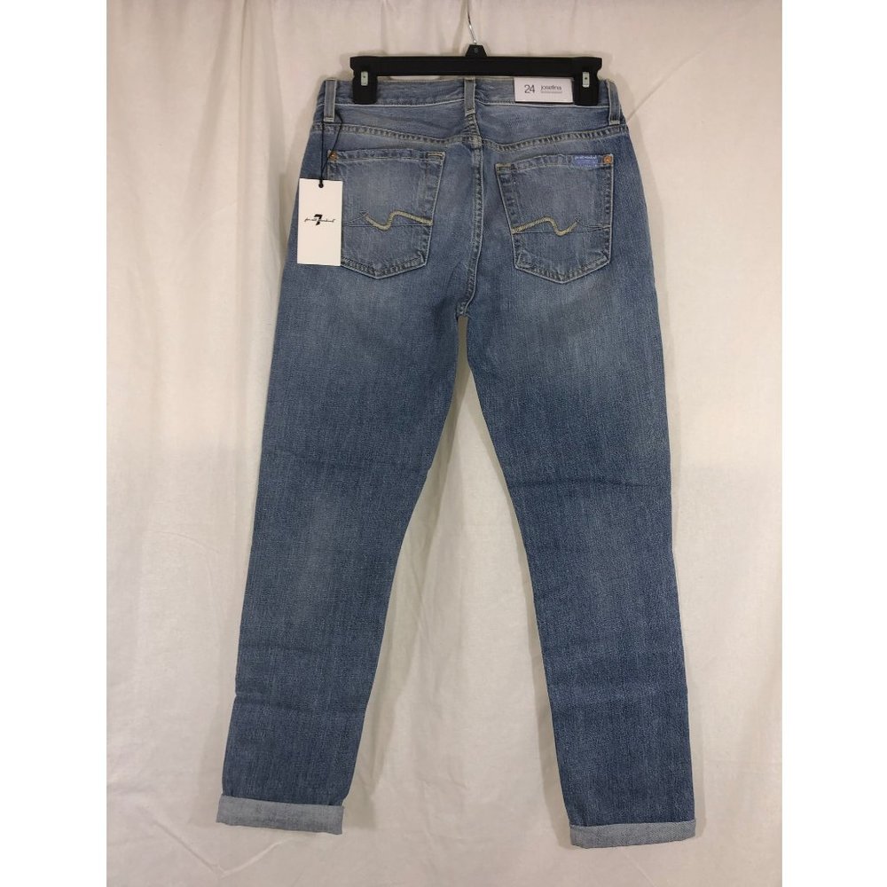 7 For All Mankind Josefina Feminine Boyfriend Jean - Picture 2 of 3
